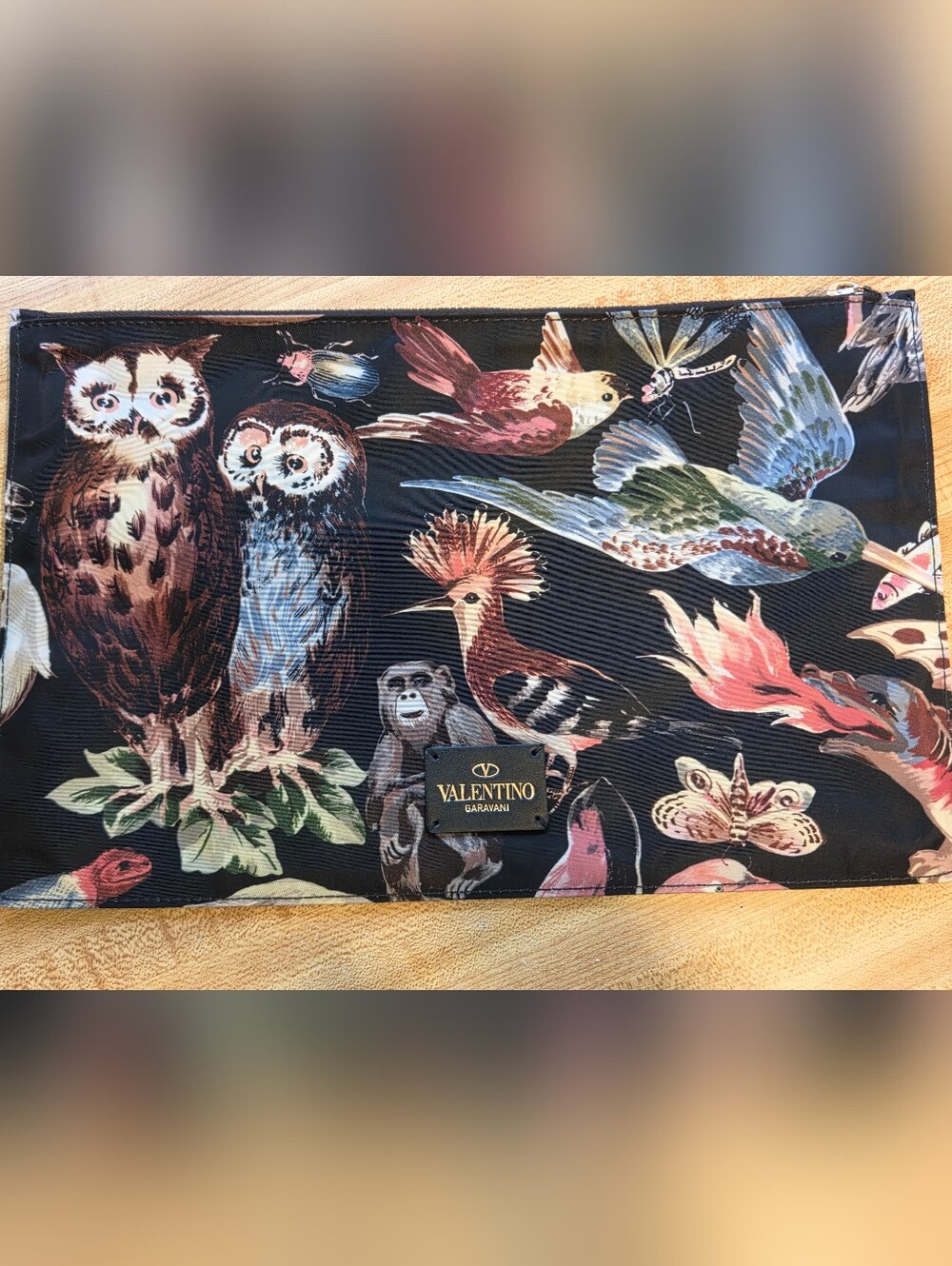 Valentino Garavani RARE EUC Wild Animals Clutch/Pouch